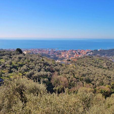 Вилла La Vivagna - Casa Vista Mare Tra Gli Ulivi Leivi Экстерьер фото