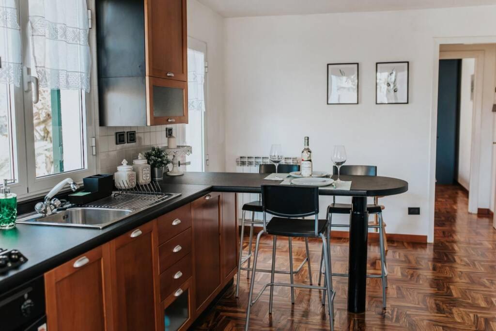 Вилла La Vivagna - Casa Vista Mare Tra Gli Ulivi Leivi Экстерьер фото