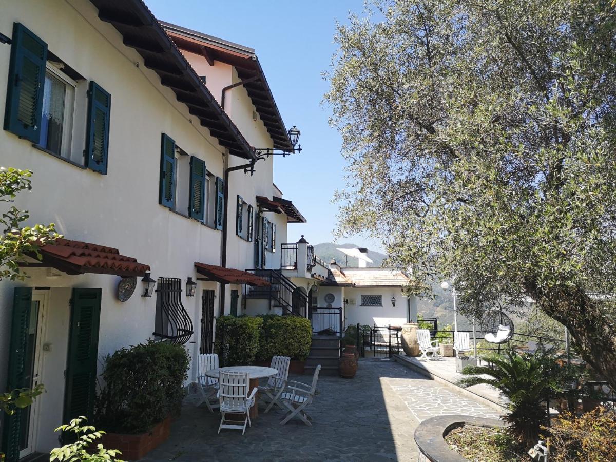 Вилла La Vivagna - Casa Vista Mare Tra Gli Ulivi Leivi Экстерьер фото