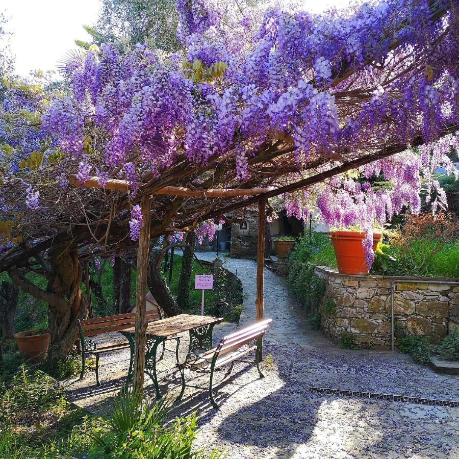 Вилла La Vivagna - Casa Vista Mare Tra Gli Ulivi Leivi Экстерьер фото