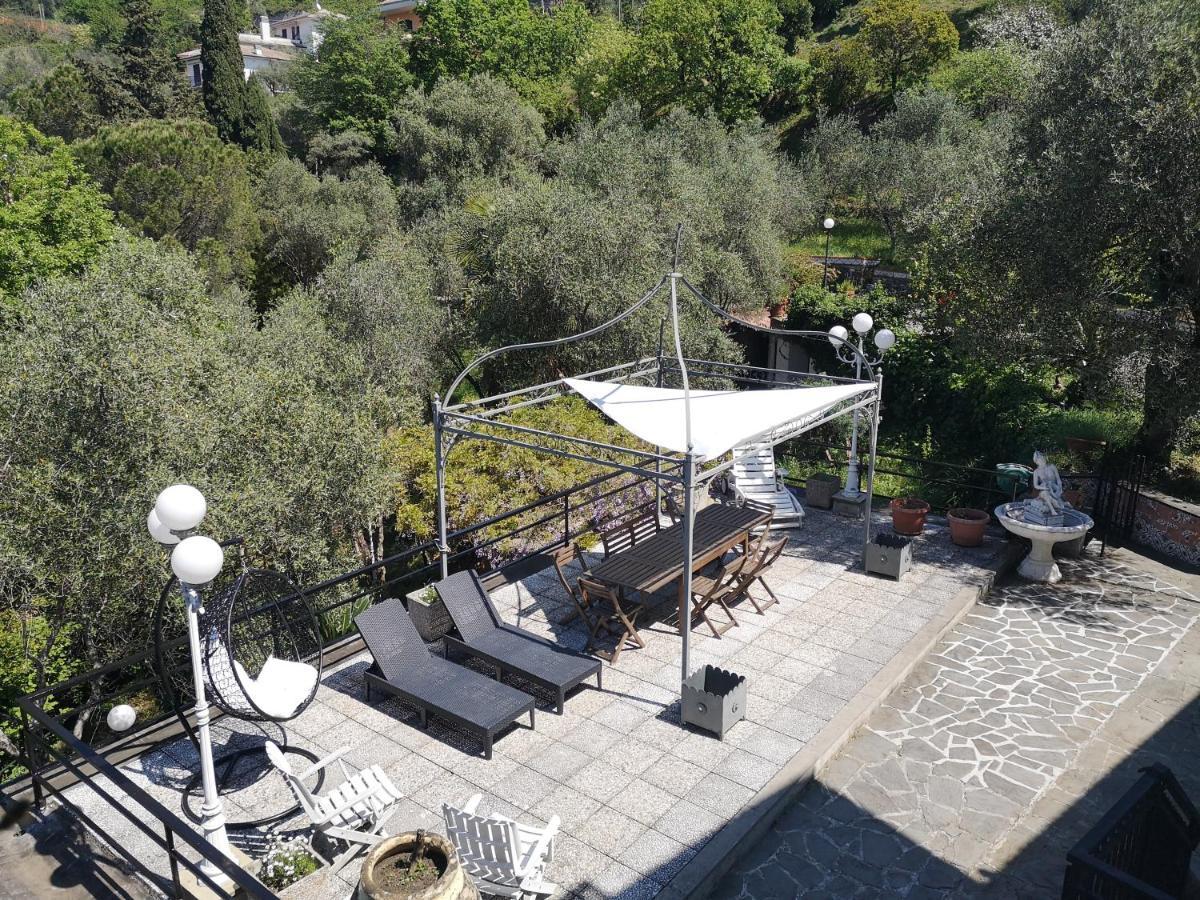 Вилла La Vivagna - Casa Vista Mare Tra Gli Ulivi Leivi Экстерьер фото